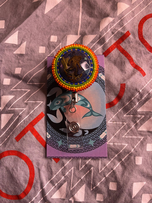 Rain-Bro Sasquatch Badge Holder