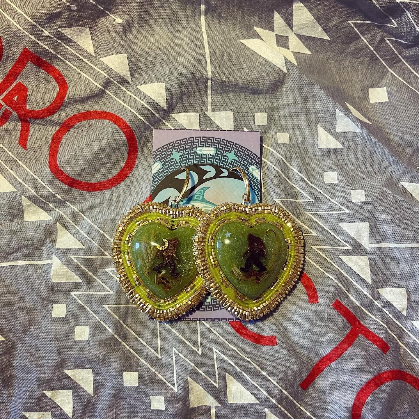 Gold & Peridot Sasquatch